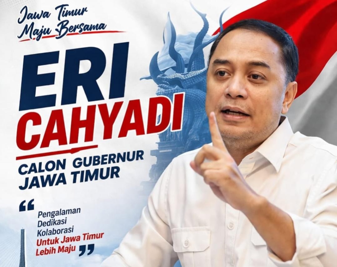 Ketua KAKI Jatim Dukung Eri Cahyadi Jadi Gubernur Jawa Timur, Inovatif dan Responsif